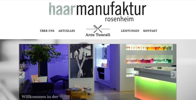 Homepage haarmanufaktur rosenheim