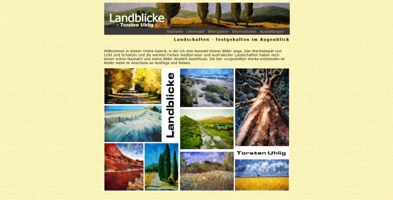 Abb. Homepage Landblicke